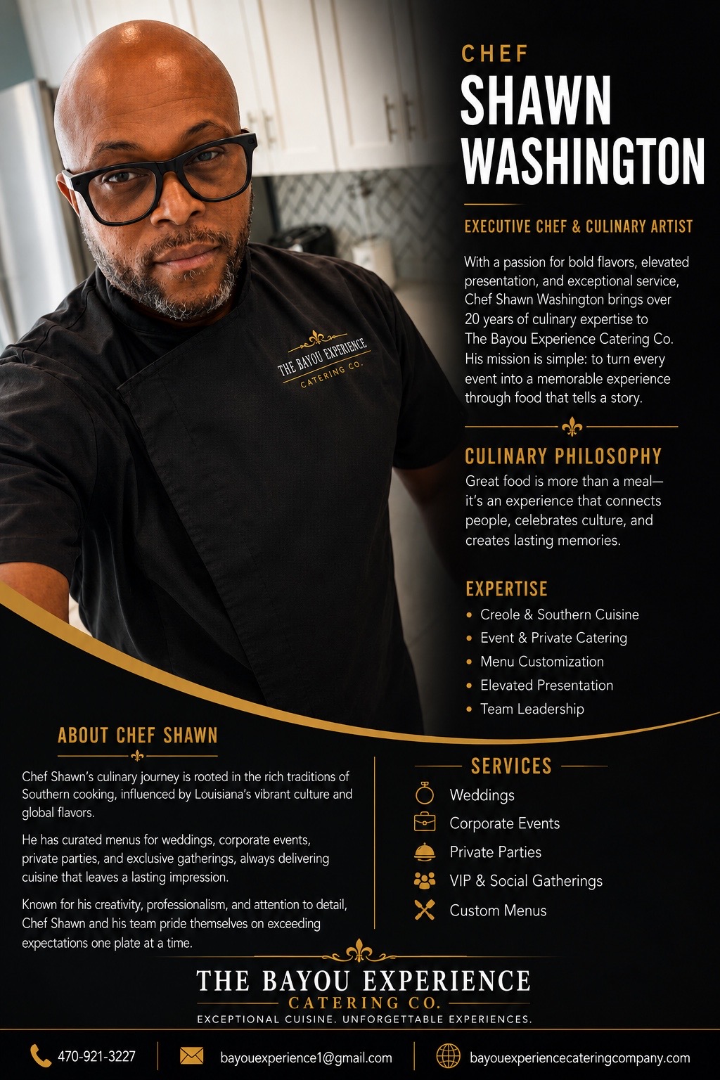 Chef Shawn Washington